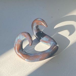 Handmade ring holder